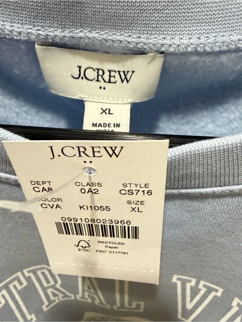 J. Crew never work